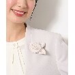 クチュールブローチ(Couture Brooch)のローズパール調コサージュ5