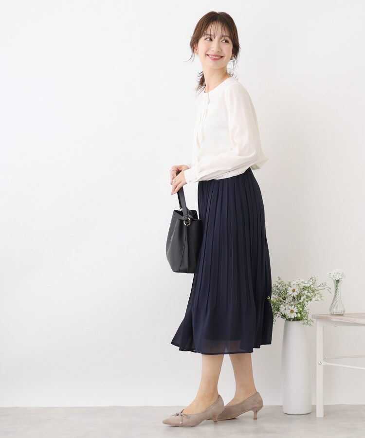 スカート ロングプリーツシフォンスカート : ZOZOTOWN Yahoo!店