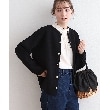 クチュールブローチ(Couture Brooch)の【春の軽羽織】パール調釦コクーンニットジャケット20