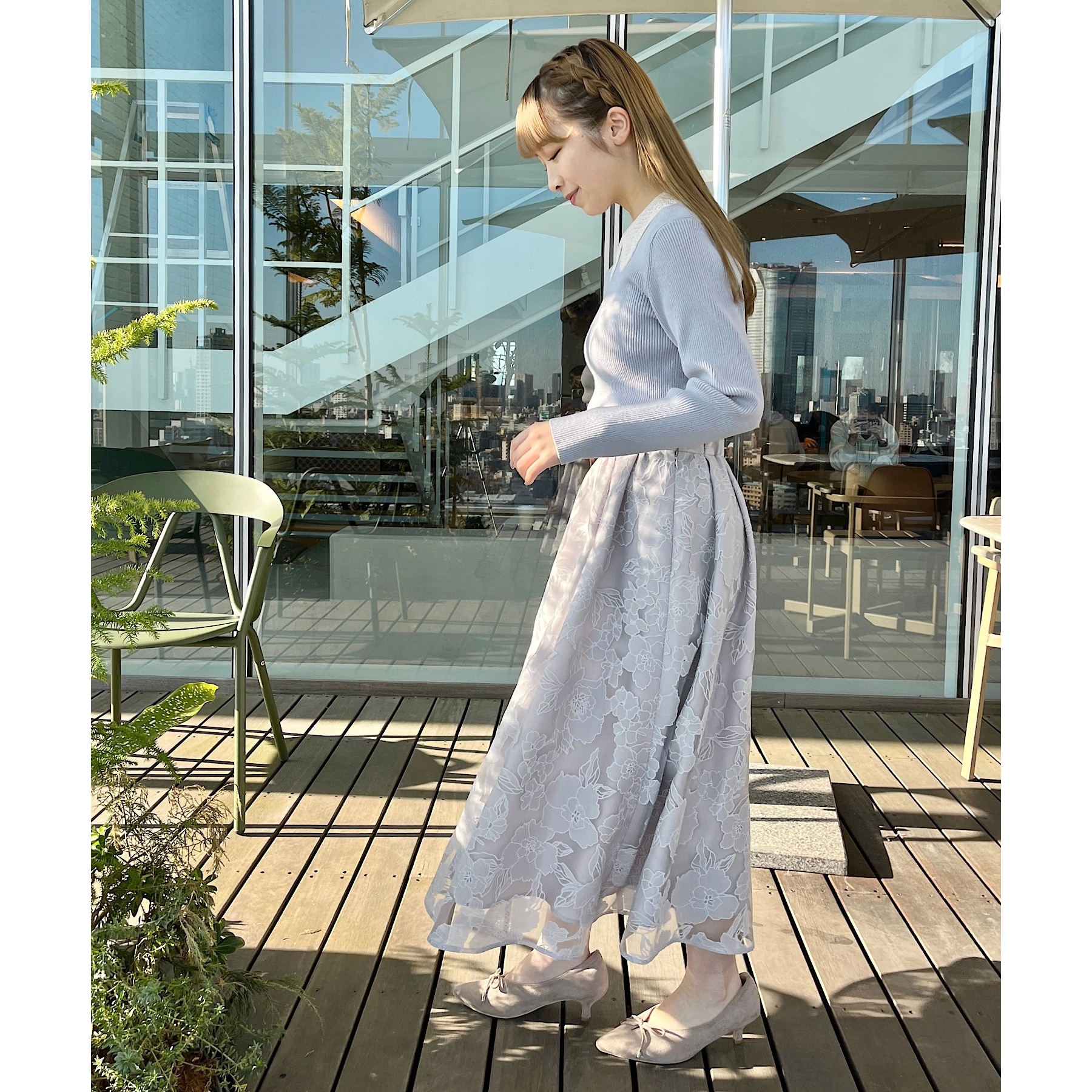 クチュールブローチ(Couture Brooch)の【2024春新作】オパールフラワースカート14