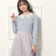 クチュールブローチ(Couture Brooch)の【衿付け外し可能/2WAY】レース衿リブニット27