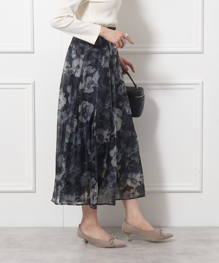 クチュールブローチ(Couture Brooch)の【上品華やかな着映えスカート】スプリングオーガンフルールスカート6
