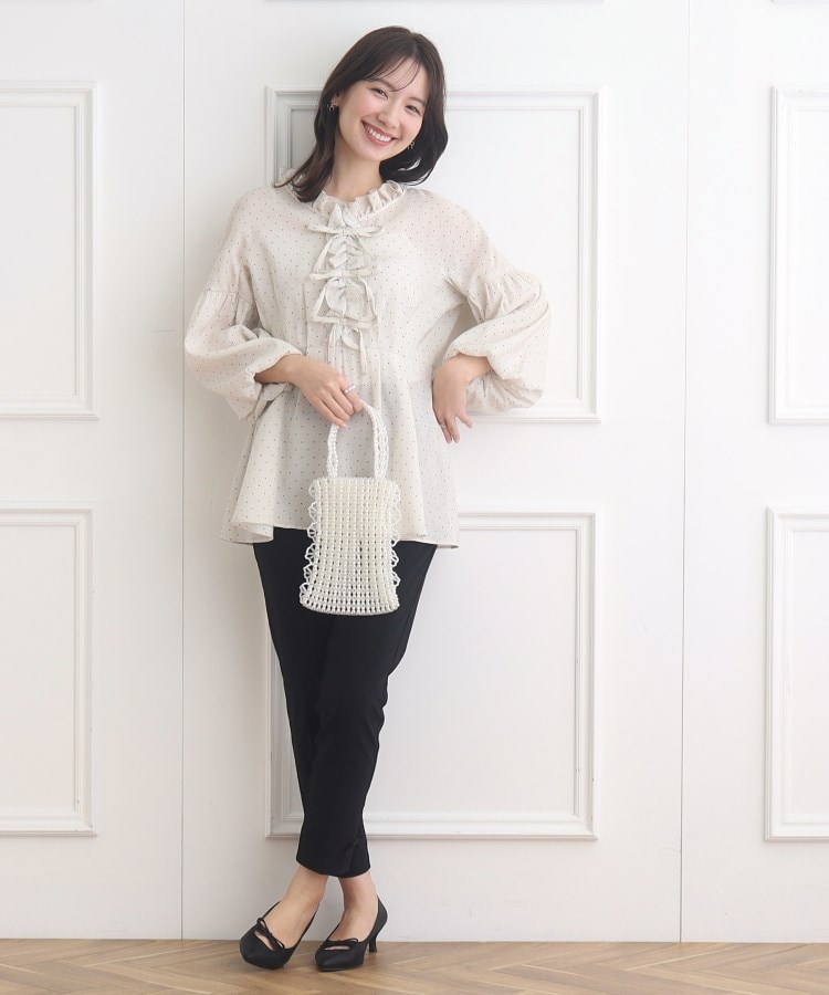 前後2WAY】リボンチュニック(チュニック) | Couture Brooch 前後2WAY】リボンチュニック(チュニック) | Couture Brooch