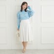 クチュールブローチ(Couture Brooch)のランダムボーダークルーネックニット4