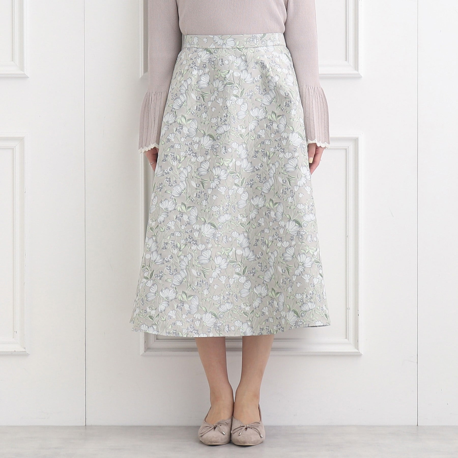 クチュールブローチ(Couture Brooch)のアソートフラワーJQスカート1