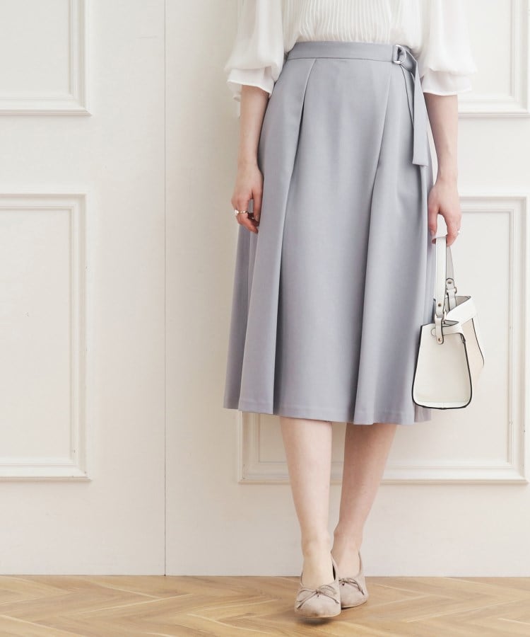 クチュールブローチ(Couture Brooch)のブリエツイルラップ風スカート ブルー(092)