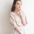 クチュールブローチ(Couture Brooch)の新色追加【接触冷感／UV／洗える】マーガレットエンブロドルマンカットソー17