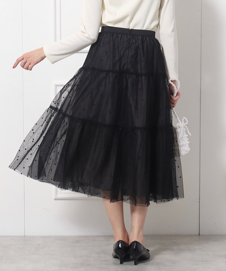 クチュールブローチ(Couture Brooch)のドットエンブロティアードスカート16