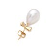 クチュールブローチ(Couture Brooch)のしずくパール調リボンピアス3