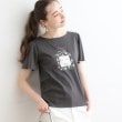 クチュールブローチ(Couture Brooch)の【マシンウォッシャブル】フラワーパフュームフレア袖Tシャツ17