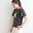 クチュールブローチ(Couture Brooch)の【マシンウォッシャブル】フラワーパフュームフレア袖Tシャツ18