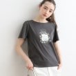 クチュールブローチ(Couture Brooch)の【マシンウォッシャブル】フラワーパフュームフレア袖Tシャツ20