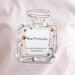 クチュールブローチ(Couture Brooch)の【マシンウォッシャブル】フラワーパフュームフレア袖Tシャツ45