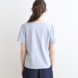 クチュールブローチ(Couture Brooch)の【マシンウォッシャブル】フラワーパフュームフレア袖Tシャツ49