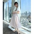 クチュールブローチ(Couture Brooch)の【マシンウォッシャブル】フラワーパフュームフレア袖Tシャツ8