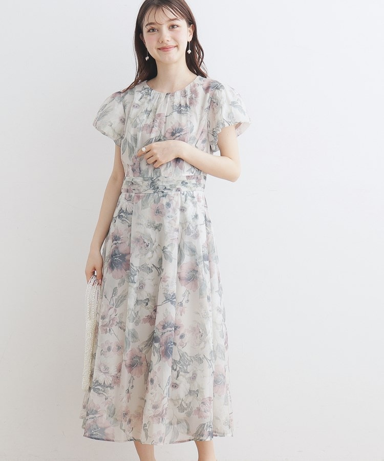 クチュールブローチ(Couture Brooch)の【お出かけ／オケージョン】オーガンフルールワンピース8