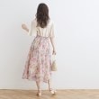 クチュールブローチ(Couture Brooch)の【甘すぎない大人の花柄】Summerオーガンフルールスカート14