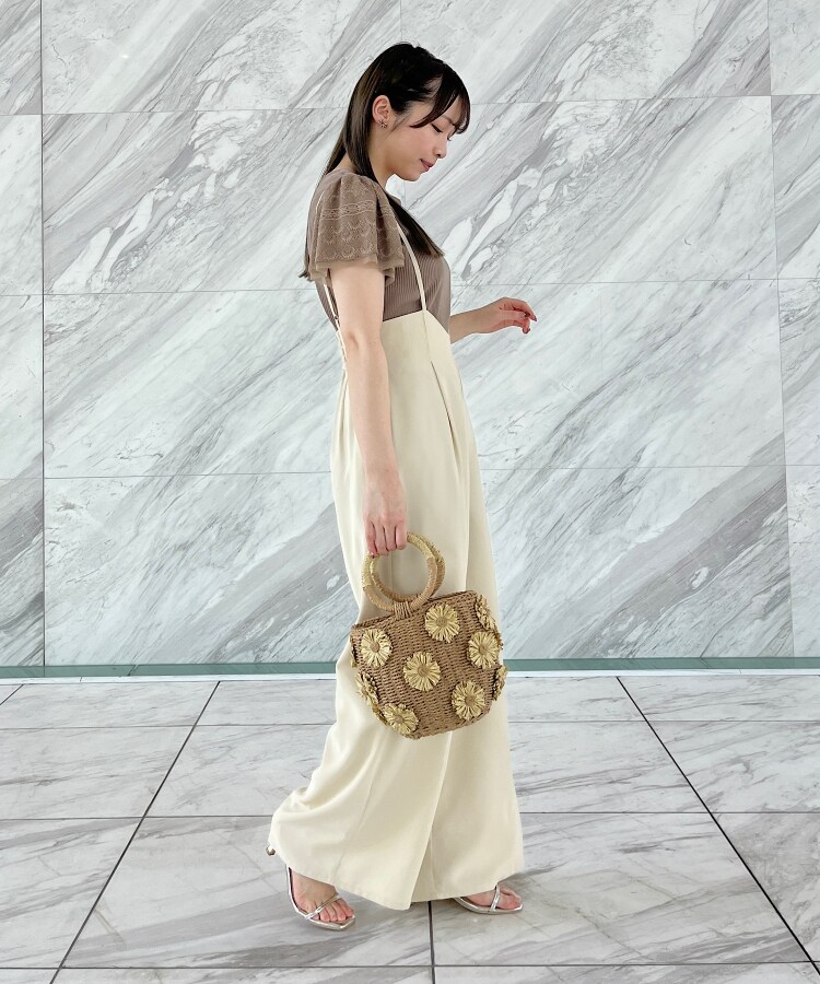 クチュールブローチ(Couture Brooch)の【主役級！華やか大人レディトップス】チュール×レース袖トップス54