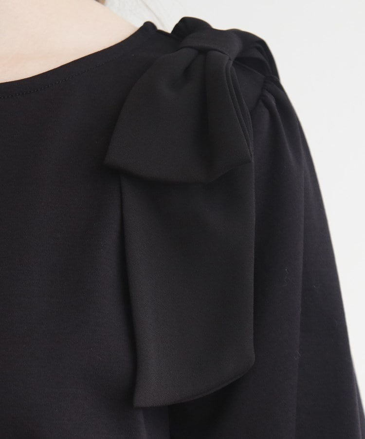 クチュールブローチ(Couture Brooch)の【接触冷感/UV】肩リボンフレアーTシャツ53