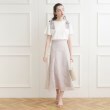 クチュールブローチ(Couture Brooch)の新色追加【接触冷感／UV】肩リボンフレアーTシャツ1