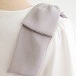 クチュールブローチ(Couture Brooch)の新色追加【接触冷感／UV】肩リボンフレアーTシャツ81