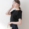クチュールブローチ(Couture Brooch)の新色追加【接触冷感／UV】肩リボンフレアーTシャツ75