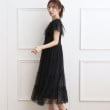 クチュールブローチ(Couture Brooch)の【結婚式/パーティ/二次会にも◎】ドットチュールフリルワンピース4
