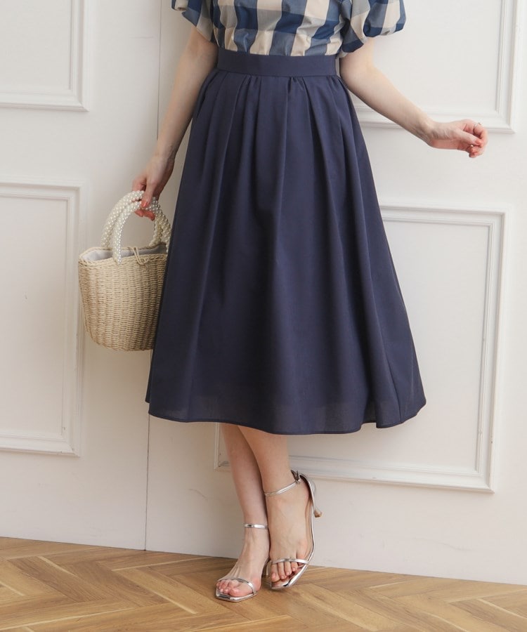 クチュールブローチ(Couture Brooch)のパレットボイルスカート ネイビー(094)