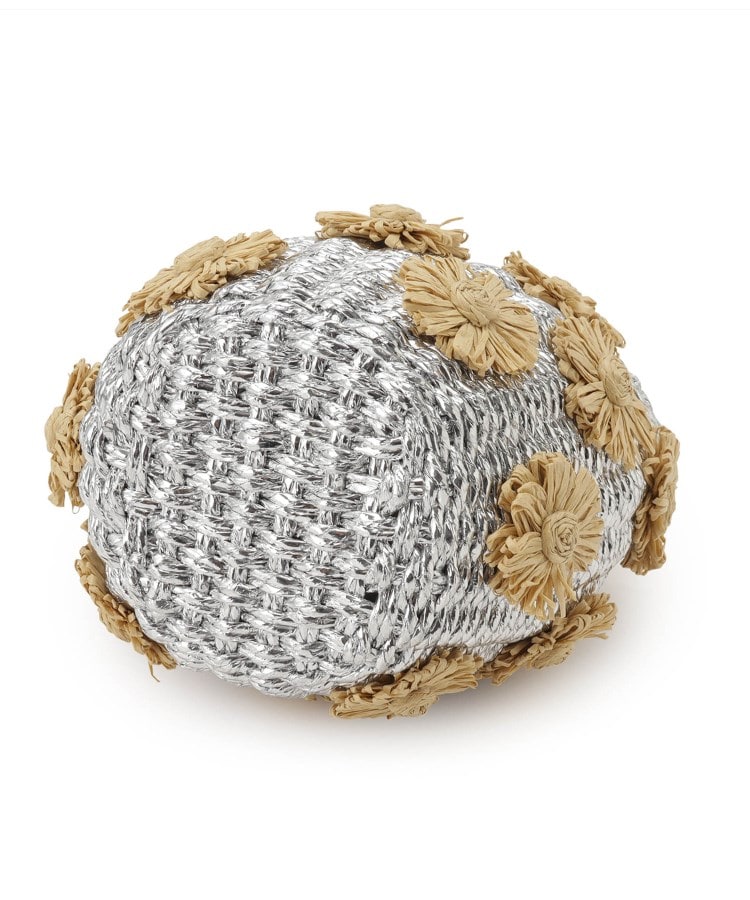 フラワーモチーフバスケット(ハンドバッグ) | Couture Brooch フラワーモチーフバスケット(ハンドバッグ) | Couture Brooch