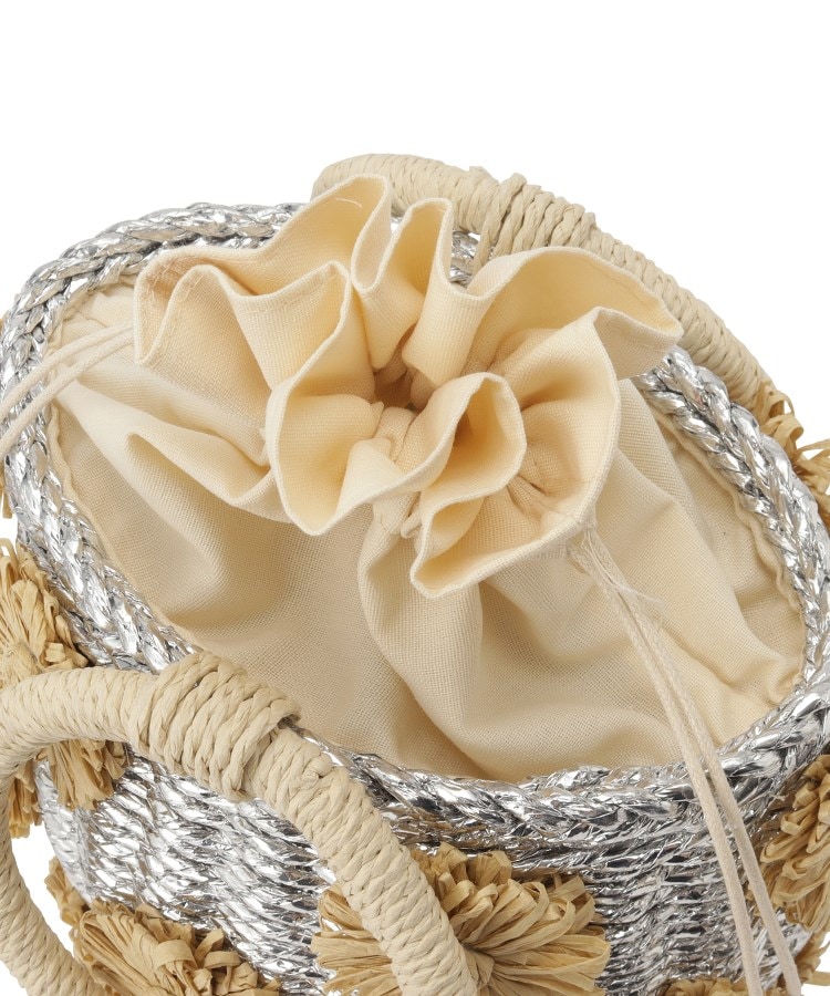 フラワーモチーフバスケット(ハンドバッグ) | Couture Brooch フラワーモチーフバスケット(ハンドバッグ) | Couture Brooch