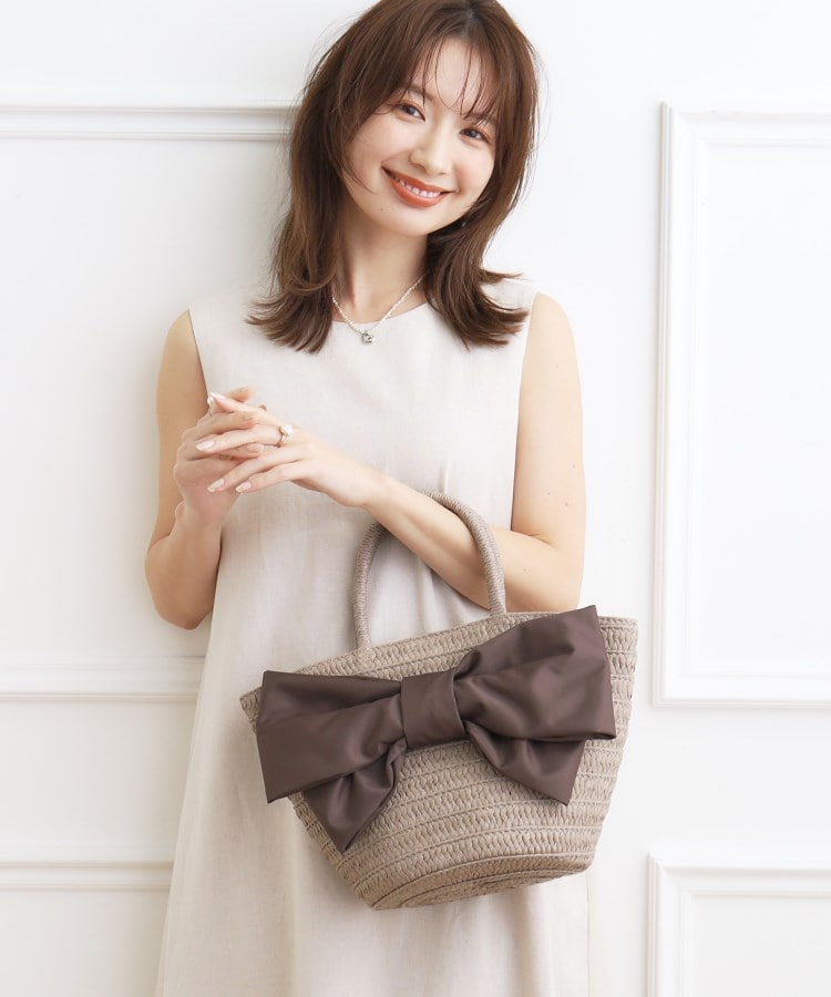 BIGリボンペーパートートバッグ(トートバッグ) | Couture BIGリボンペーパートートバッグ(トートバッグ) | Couture
