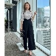 クチュールブローチ(Couture Brooch)の【マシンウォッシャブル／肩紐調節可能】キャミロンパース25