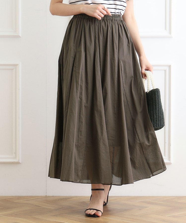 クチュールブローチ(Couture Brooch)のコットンボイルフレアスカート1