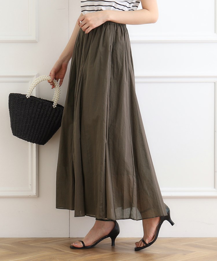クチュールブローチ(Couture Brooch)のコットンボイルフレアスカート2