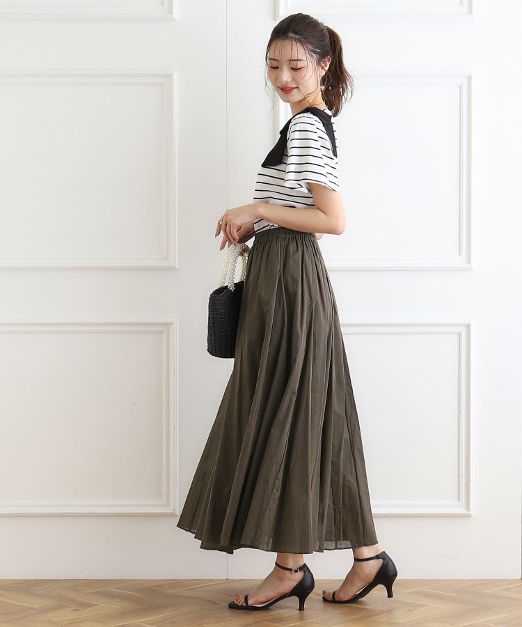 クチュールブローチ(Couture Brooch)のコットンボイルフレアスカート5