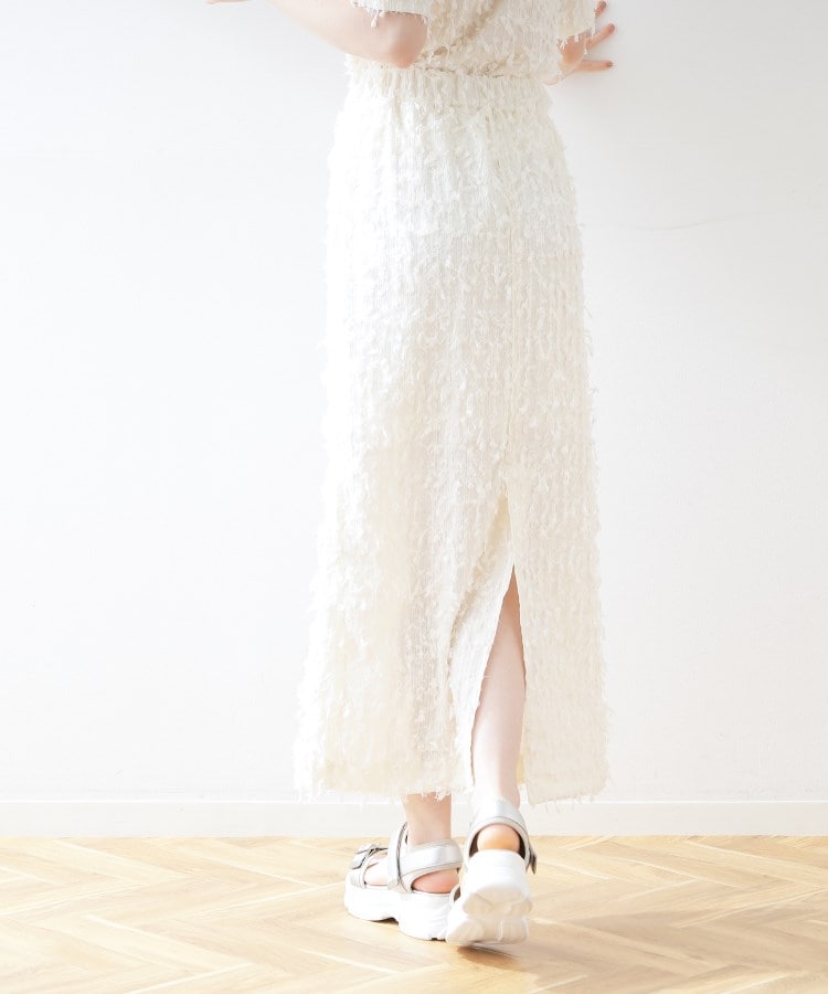 クチュールブローチ(Couture Brooch)のフリンジカットタイトスカート2