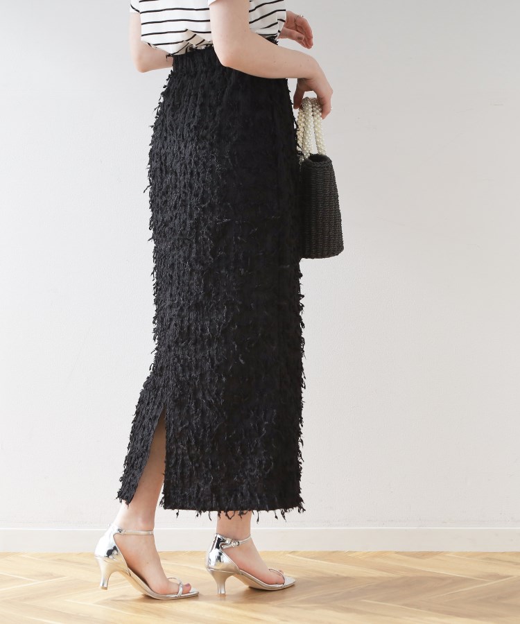クチュールブローチ(Couture Brooch)のフリンジカットタイトスカート9