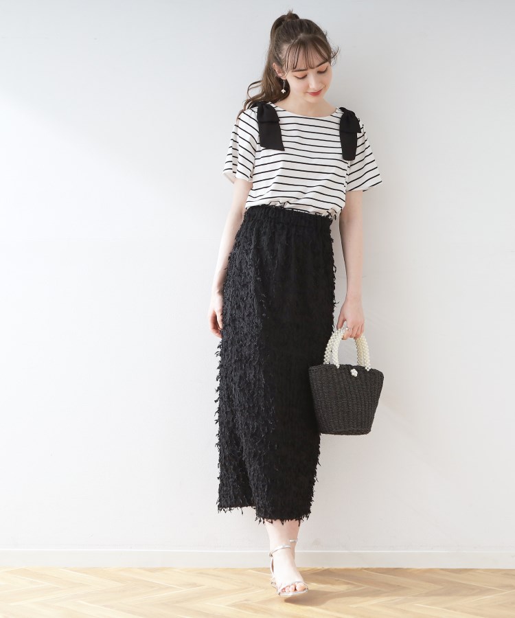 クチュールブローチ(Couture Brooch)のフリンジカットタイトスカート10