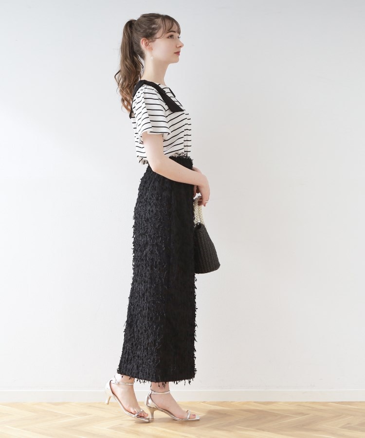 クチュールブローチ(Couture Brooch)のフリンジカットタイトスカート11