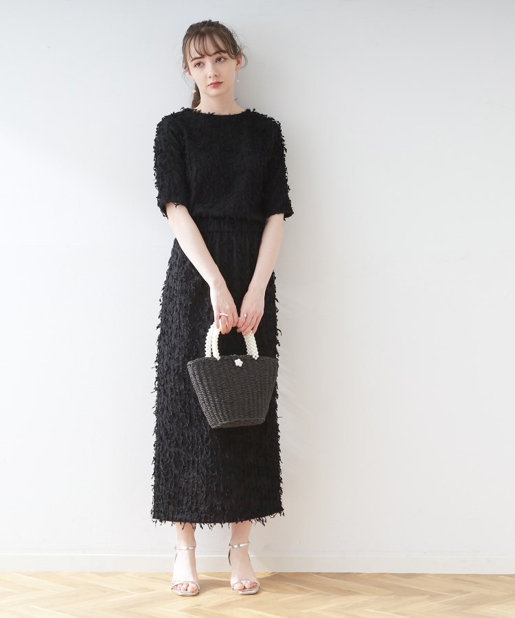 クチュールブローチ(Couture Brooch)のフリンジカットタイトスカート13