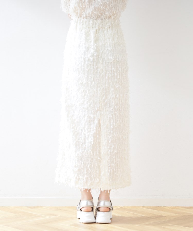 クチュールブローチ(Couture Brooch)のフリンジカットタイトスカート17