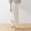 クチュールブローチ(Couture Brooch)のカットレースIラインスカート オフホワイト(003)