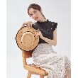 クチュールブローチ(Couture Brooch)の【マシンウォッシャブル】ドット刺繍ブラウス ブラック(119)