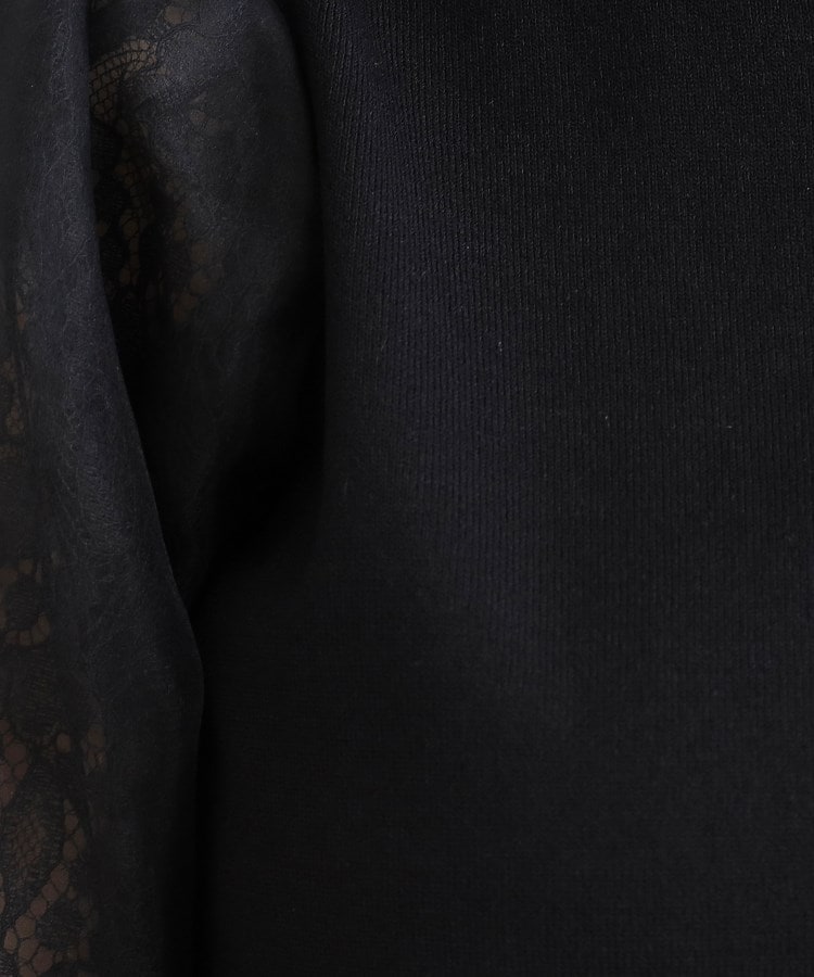 クチュールブローチ(Couture Brooch)の【接触冷感/UVケア/洗える】オーガンレース袖ニット57