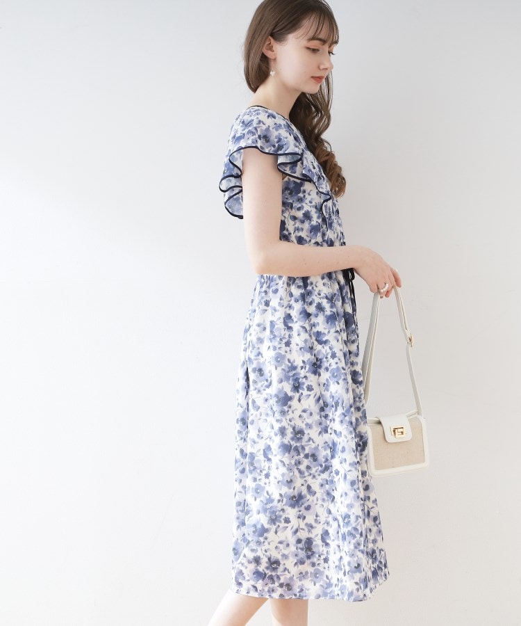 クチュールブローチ(Couture Brooch)の【絵になる夏ワンピ】summerフルール シャーリング15