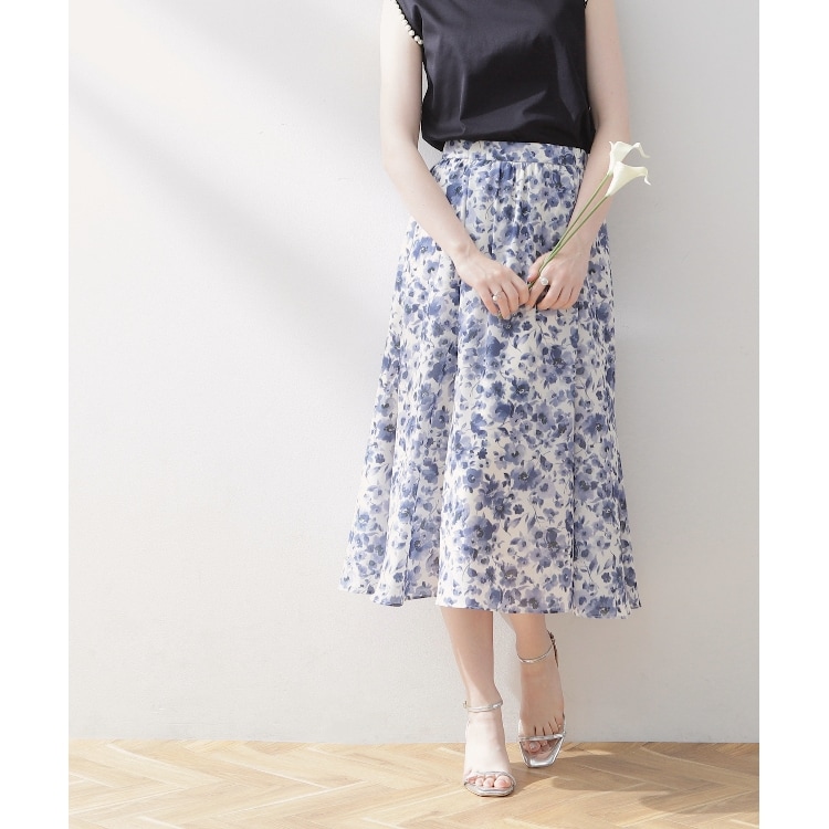 クチュールブローチ(Couture Brooch)のSummerフルール ソフトマーメイドスカート ミモレスカート