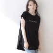 クチュールブローチ(Couture Brooch)のヨウリュウロゴTシャツ ブラック(019)