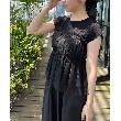 クチュールブローチ(Couture Brooch)の【レイヤードスタイル】チュールギャザーキャミソールビスチェ40