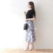 クチュールブローチ(Couture Brooch)の【洗える・二の腕カバー】レース重ねフレアブラウス12