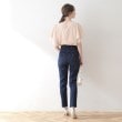 クチュールブローチ(Couture Brooch)の【洗える・二の腕カバー】レース重ねフレアブラウス36